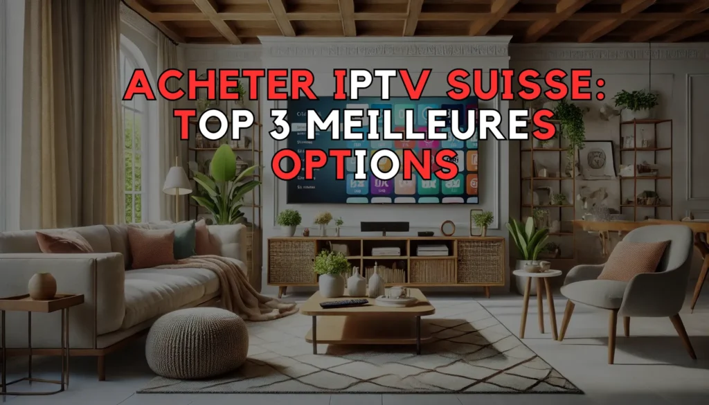 Acheter IPTV Suisse