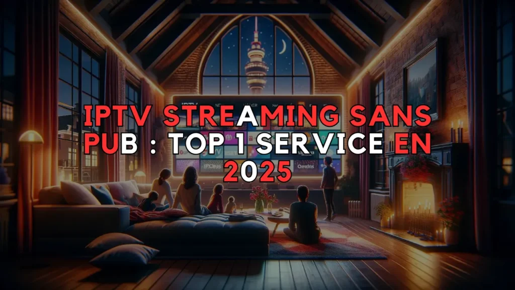 IPTV Streaming Sans Pub