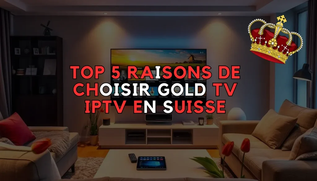 Gold TV IPTV en Suisse