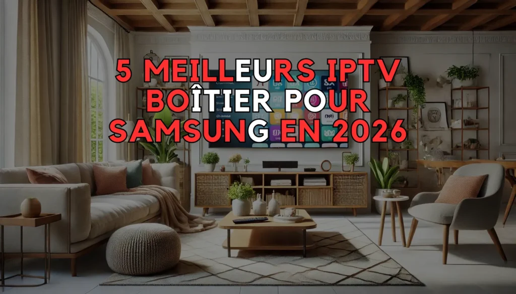 IPTV Boîtier pour Samsung