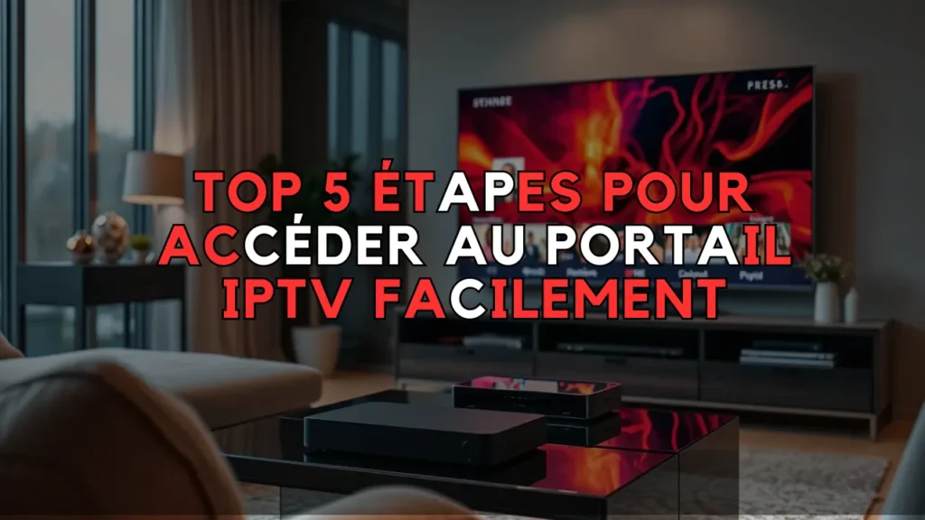 Accéder au portail IPTV