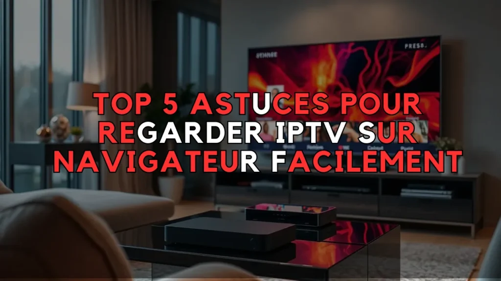 Regarder IPTV sur navigateur